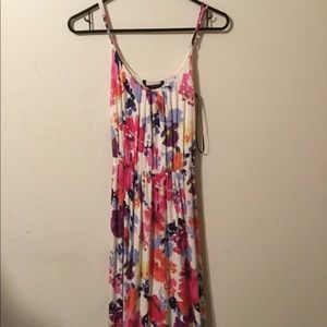 floral maxi dress